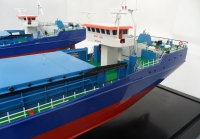 customized model of 81.6m general cargo vessel